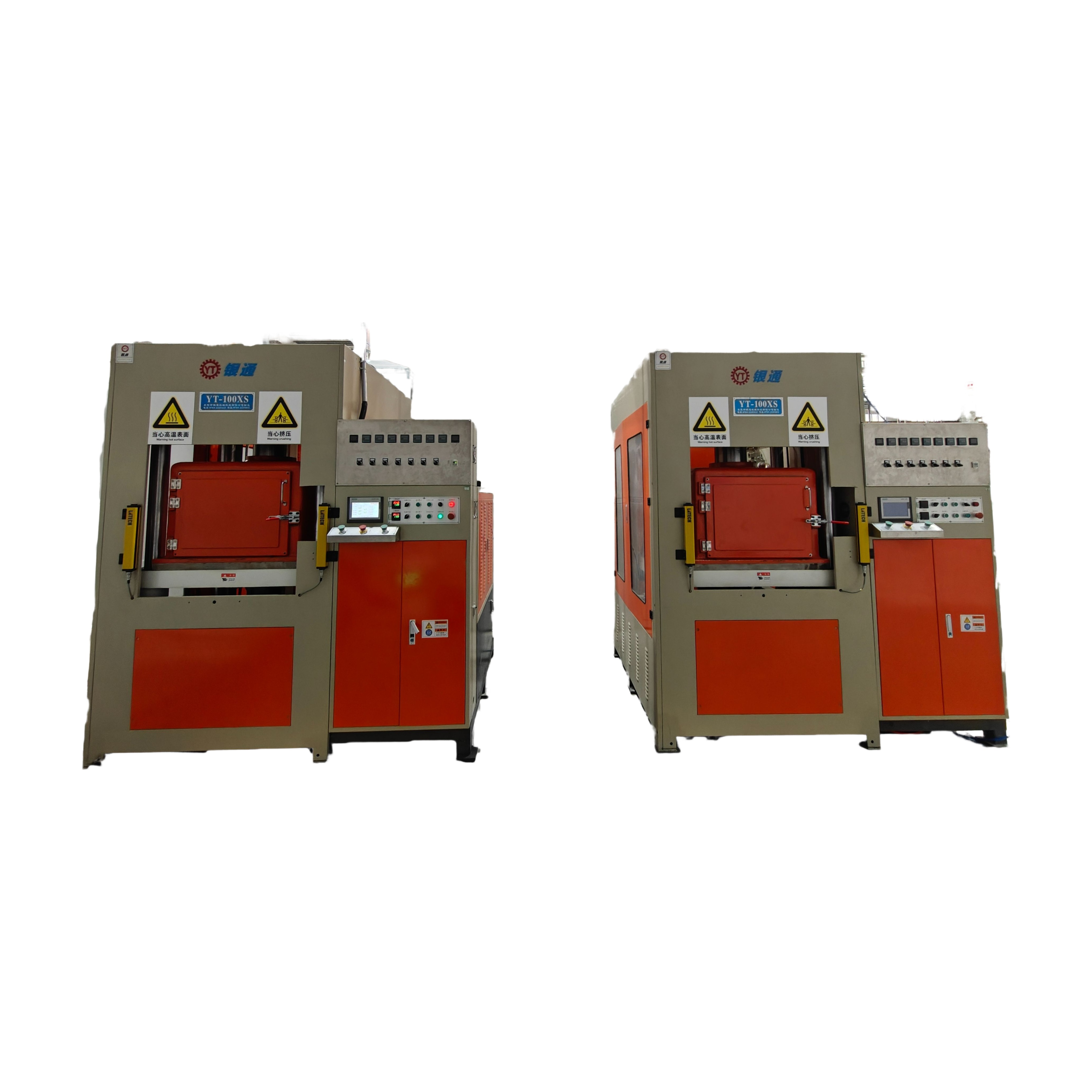 100噸真空熱壓機俯視圖 100噸真空熱壓機俯視圖